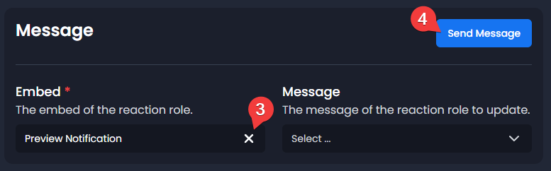 Message Steps
