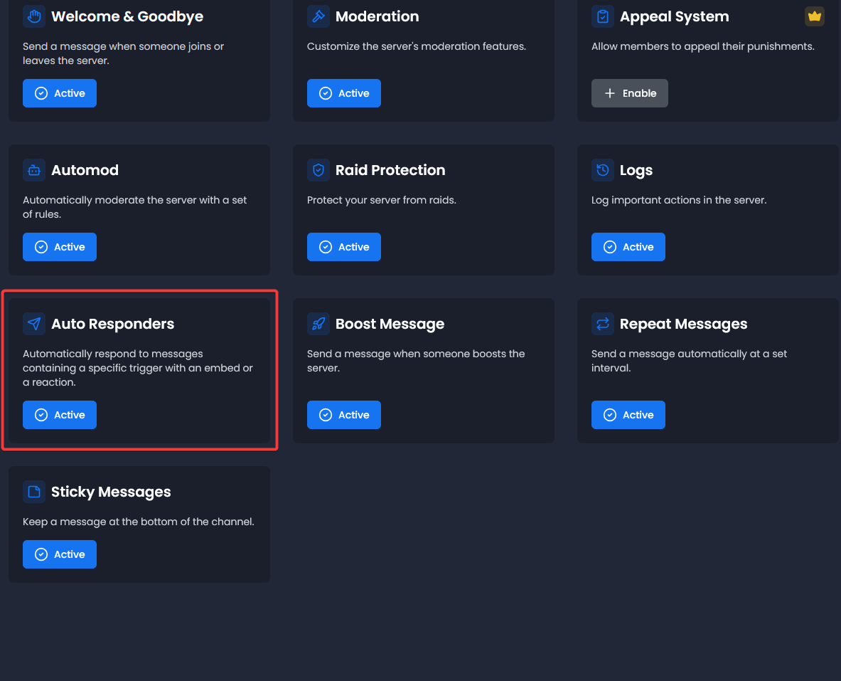 Select module