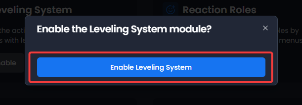 Enable module