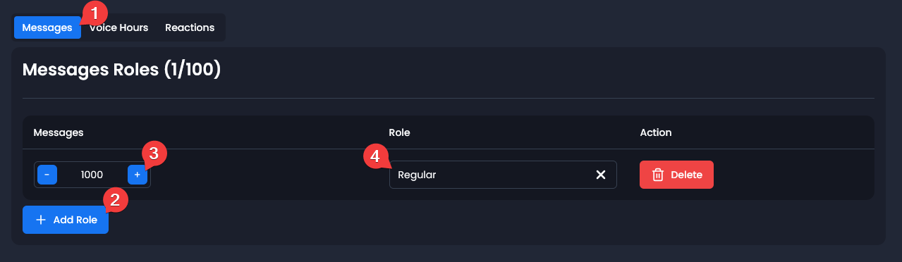 Add Stats Roles