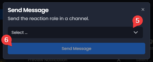 Message Dialog Steps