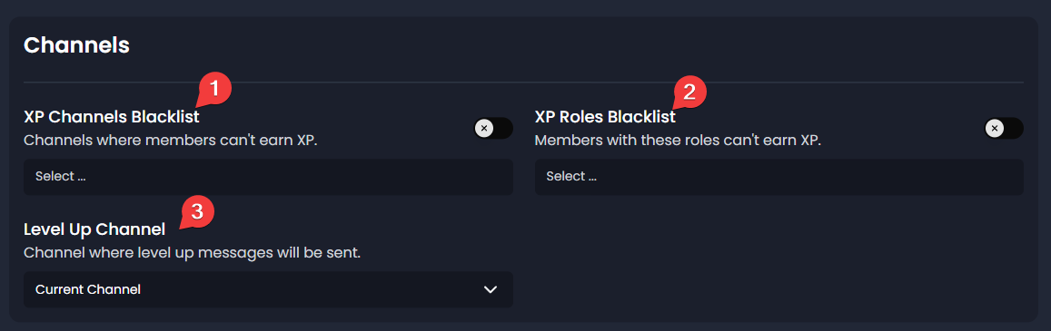 Configure channels and roles